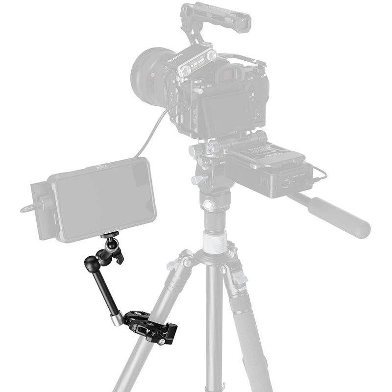 Brazo Mágico SmallRig 4454 con Pinza y Montura para Cámara de Acción