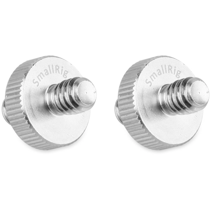 Perno de 1/4" de Rosca de Ambos Lados SmallRig 828 (2 Piezas)