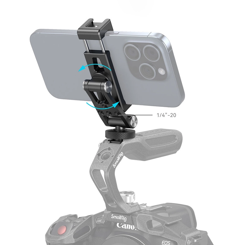 Soporte para SmartPhone Universal SmallRig con Zapata Fría 4382