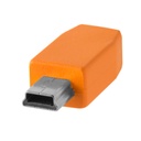 Cable USB-C a 2.0 Mini-B 5-Pin Tether Tools CUC2415-ORG