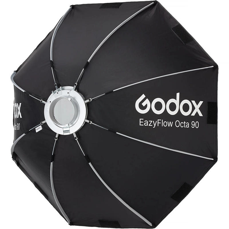 Softbox Plegable Octagonal Godox EazyFlow 90cm (Bowens)