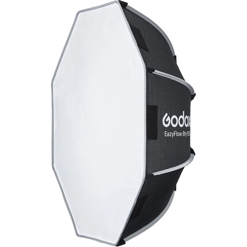 Beauty Dish Plegable Godox EazyFlow Negro/Plata 65cm (Bowens)