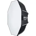 Beauty Dish Plegable Godox EazyFlow Negro/Plata 65cm (Bowens)