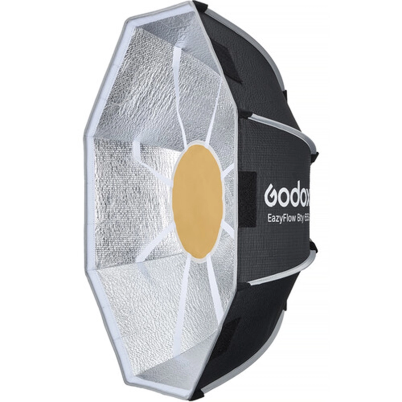 Beauty Dish Plegable Godox EazyFlow Negro/Plata 65cm (Bowens)