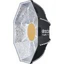 Beauty Dish Plegable Godox EazyFlow Negro/Plata 65cm (Bowens)