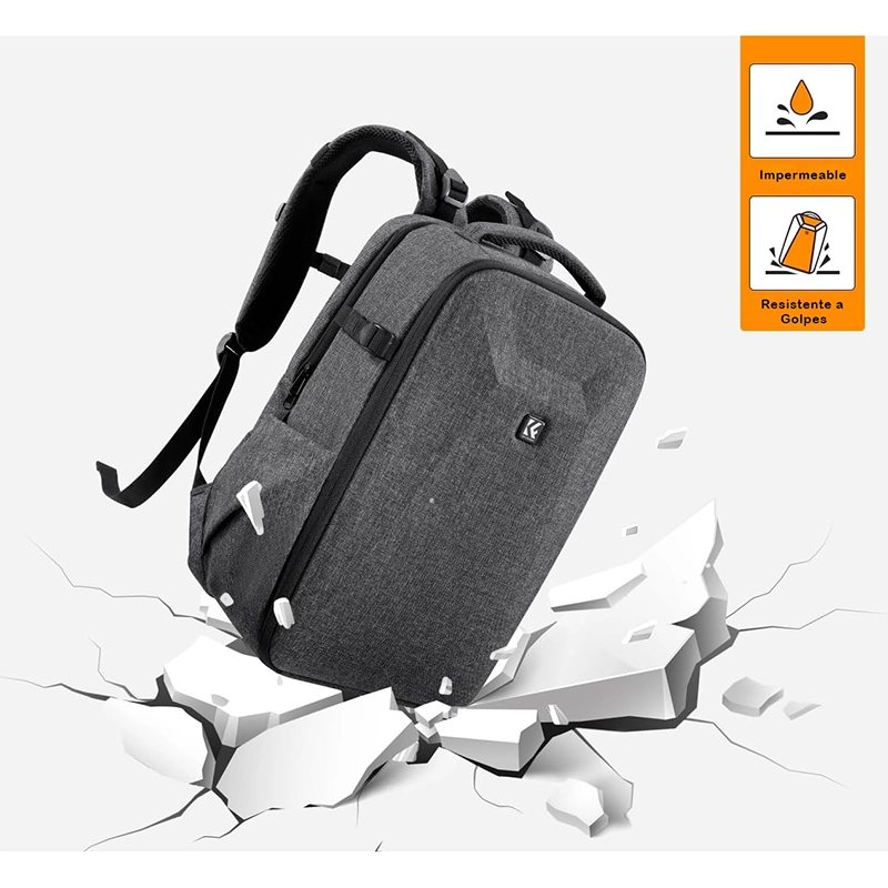 BackPack K&F Concept Nature Wander 22L Gris (KF13.134V4)