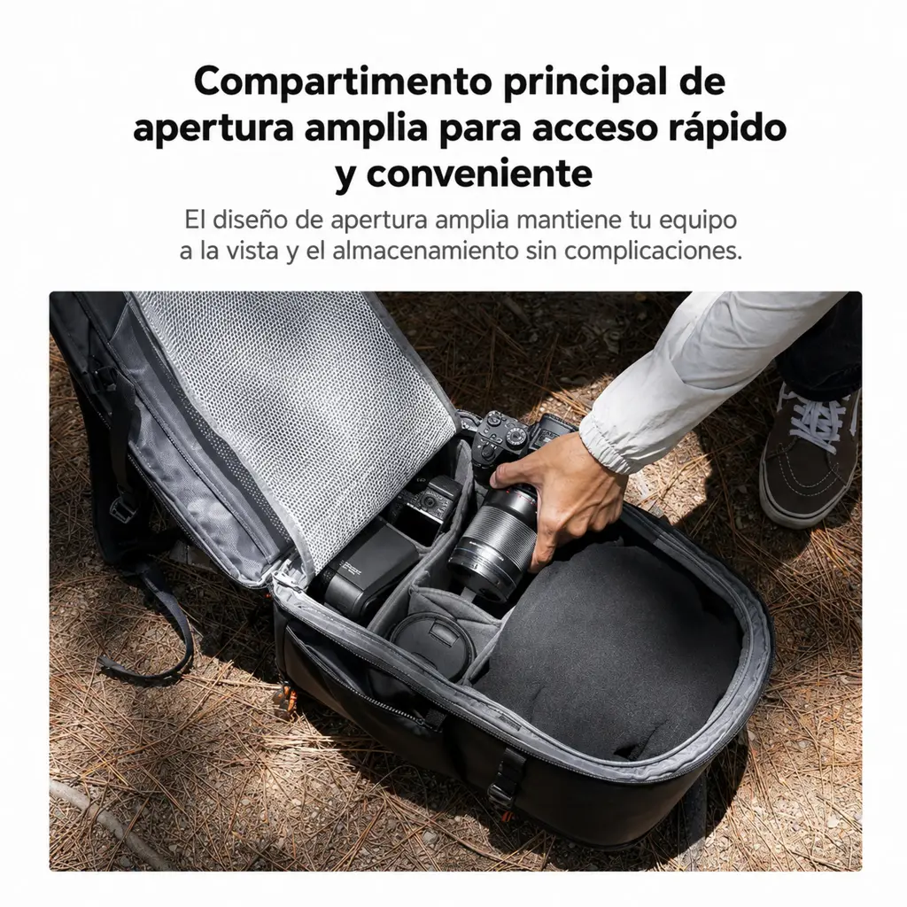 BackPack K&F Concept Nature Wander 25L Negro (KF13.211)