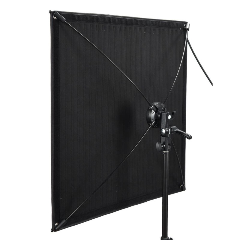 Kit Luz Led Flexible Godox 60x60cms. con Caja Suavizadora y Grid