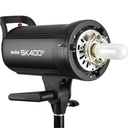 Kit de 3 flash Godox SK400 II + 3 tripié + 2 sombrilla + 1 softbox 60x90cms. + 2 reflector + 1 transmisor XT-16 + maleta