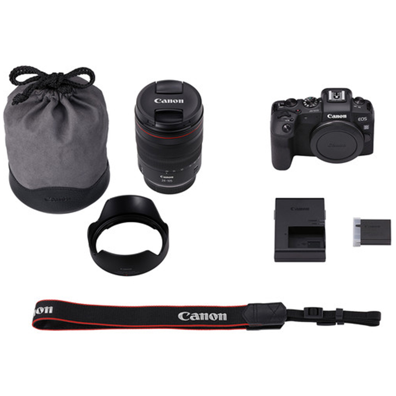 Cámara Canon EOS RP c/RF 24-105mm f/4L IS USM + Adaptador EF-EOS R