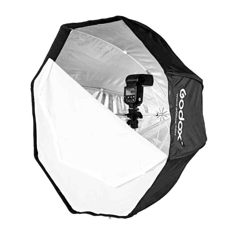 Caja suavizadora tipo sombrilla Godox octagonal 95cms. (universal)