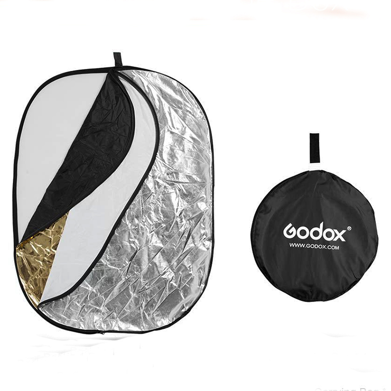 Reflector ovalo Godox 100x150cms. 5 en 1