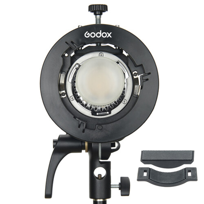 Soporte Godox S2 para flash Speedlite y V1, accesorios Bowens/sombrilla