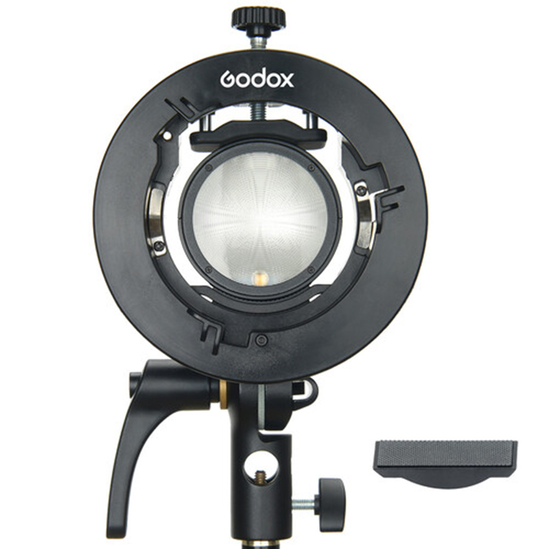 Soporte Godox S2 para flash Speedlite y V1, accesorios Bowens/sombrilla