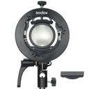 Soporte Godox S2 para flash Speedlite y V1, accesorios Bowens/sombrilla