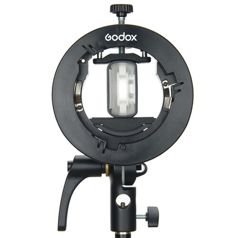 Soporte Godox S2 para flash Speedlite y V1, accesorios Bowens/sombrilla