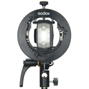 Soporte Godox S2 para flash Speedlite y V1, accesorios Bowens/sombrilla