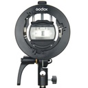 Soporte Godox S2 para flash Speedlite y V1, accesorios Bowens/sombrilla