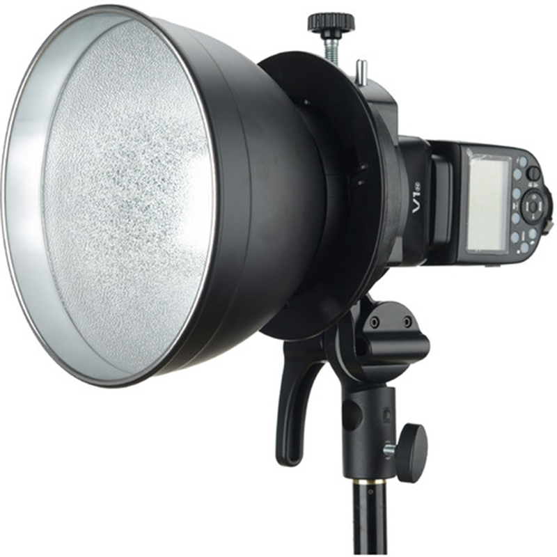 Soporte Godox S2 para flash Speedlite y V1, accesorios Bowens/sombrilla