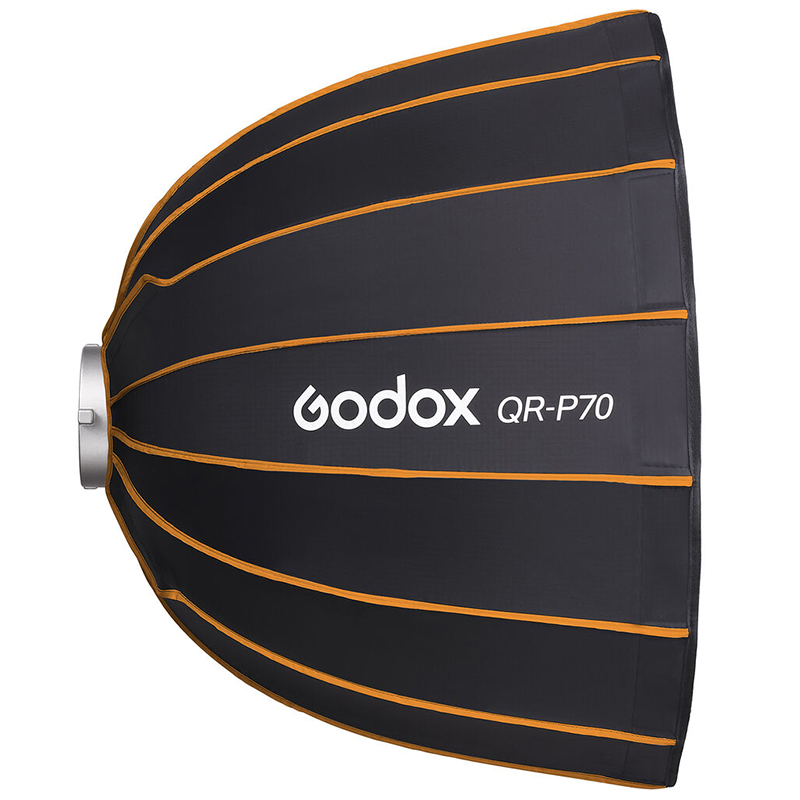 Caja Suavizadora Parabólica Godox 70cm. Armado Rápido (Bowens) QRP70