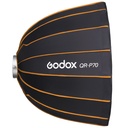 Caja Suavizadora Parabólica Godox 70cm. Armado Rápido (Bowens) QRP70