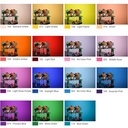 Juego de 30 Filtros Creativos de Color V-11C