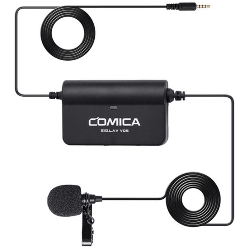 Micrófono Lavalier Comica CVM-SIG.LAV V05 3.5mm (cable 3.7mts.)