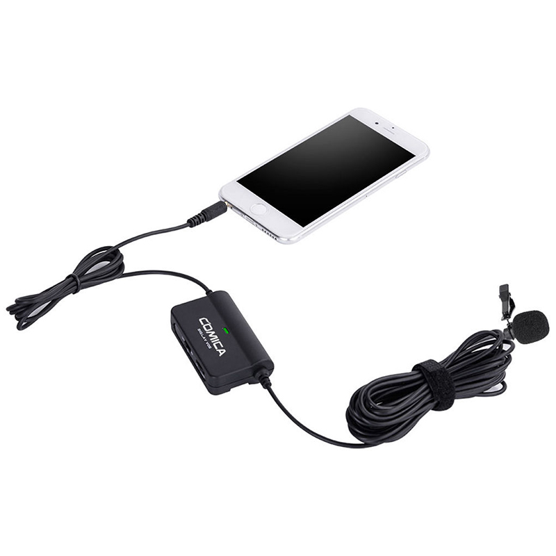 Micrófono Lavalier Comica CVM-SIG.LAV V05 3.5mm (cable 3.7mts.)