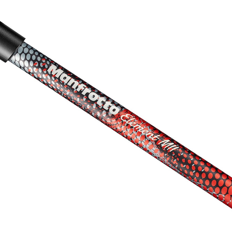 Tripié Manfrotto Element MII con Cabeza de Bola p/8kg. (Rojo) MKELMII4RD-BH