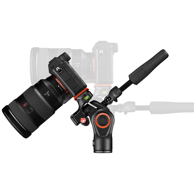 Tripié Manfrotto BeFree ALPHA con Cabeza de 2 Manerales MKBFRLA-3W