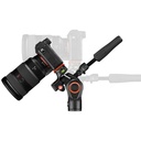 Tripié Manfrotto BeFree ALPHA con Cabeza de 2 Manerales MKBFRLA-3W