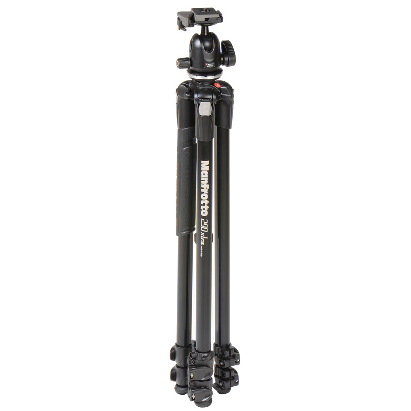 Tripié Manfrotto MT290XTA3 con Cabeza de Bola (MK290XTA3-BH)