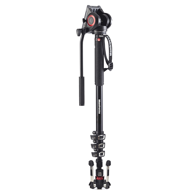 Monopié Manfrotto MVMXPRO500 con Cabezal de Video