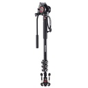 Monopié Manfrotto MVMXPRO500 con Cabezal de Video