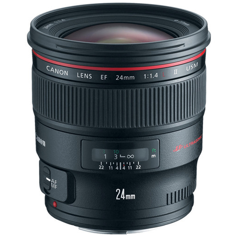 Lente Canon EF 24mm f/1.4L II USM