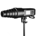 Snoot con Panal Godox SN04 para Witstro AD400Pro