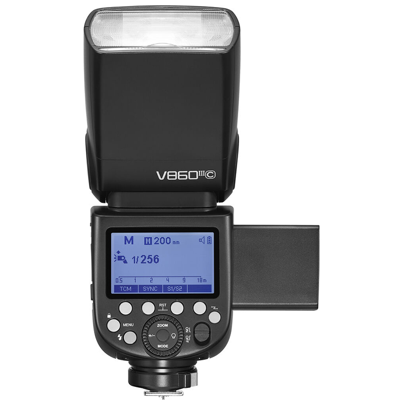 Flash Ving 860IIIN Godox para Canon con Batería VB26A y Cargador