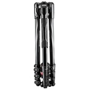 Tripié Manfrotto BeFree Advanced Travel c/Cabeza de Bola 494 MKBFRLA4BK-BH