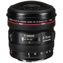 Lente Canon EF 8-15mm f/4L FishEye USM