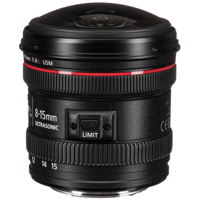 Lente Canon EF 8-15mm f/4L FishEye USM