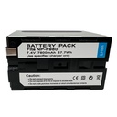 Batería Vanta tipo NP-F980 con Puerto de Salida USB-C 7.4V 7800mAh