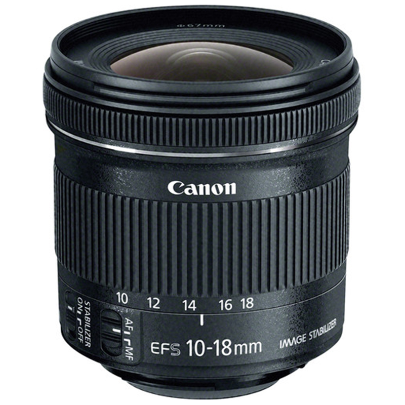 Lente Canon EF-s 10-18mm f/4.5-5.6 IS STM