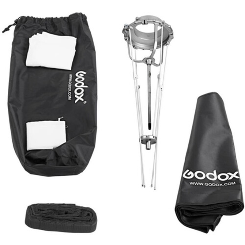 Caja Suavizadora tipo Sombrilla Godox Octagonal 80 cm. con Grid (Bowens) SBGUE80