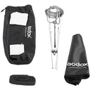 Caja Suavizadora tipo Sombrilla Godox Octagonal 95 cm. con Grid (Bowens) SBGUE95
