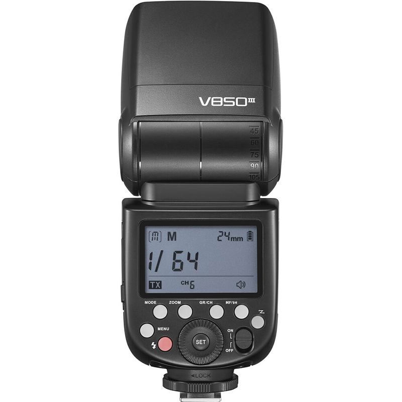 Flash Ving 850 III Godox Manual con Batería VB26A y Cargador