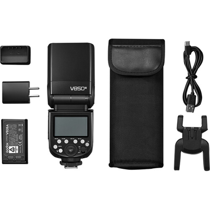 Flash Ving 850 III Godox Manual con Batería VB26A y Cargador