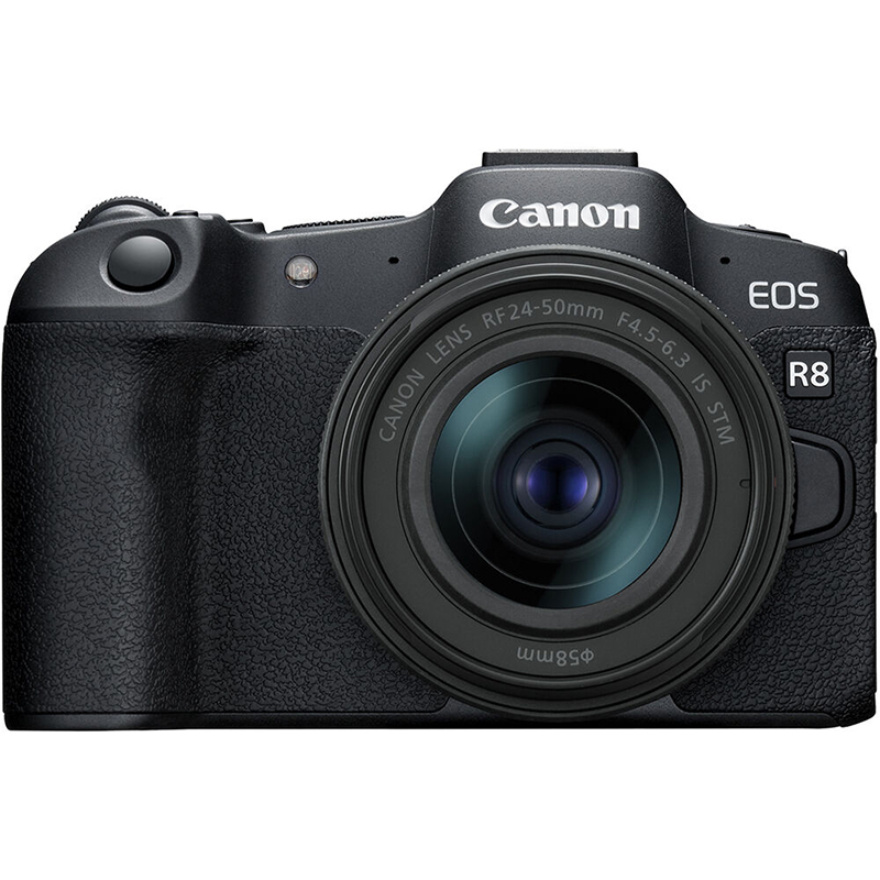 Cámara Canon EOS R8 c/RF-s 24-50mm f/4.5-6.3 IS STM