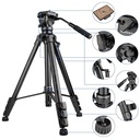 Tripié Yunteng VCT-999 con Cabezal Fluído de Video
