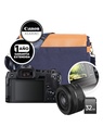 Kit Cámara Canon EOS RP c/RF 50mm f/1.8 STM + Maleta + Protector de Pantalla + Memoria SD 32GB + Curso en Línea "ABC de Composición" + 1 año de Garantía Extendida