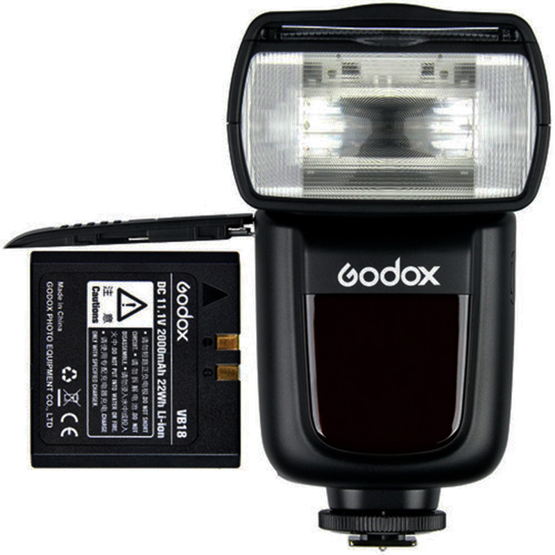 Batería VB18 para flash Godox Series Ving 850 y 860.